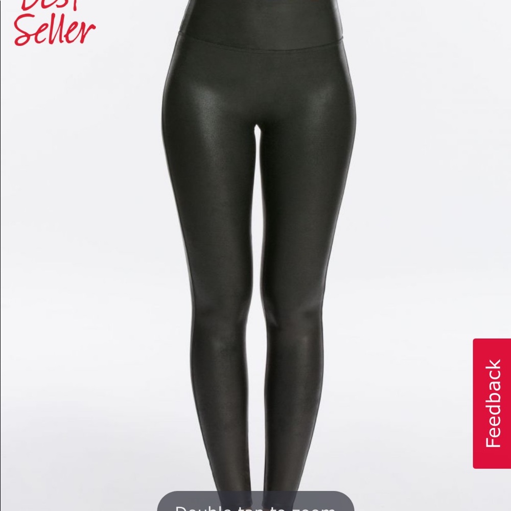 Spanx Faux Leather Leggings